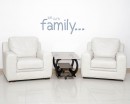 We Are Family Quotes Wall Decal Family Vinyl Art Stickers